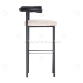 Caxemira Barstools com encosto